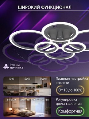 Потолочная люстра Natali Kovaltseva HOME LED LAMPS 81440 в Кудымкаре - kudymkar.ok-mebel.com | фото 6
