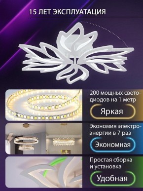 Потолочная люстра Natali Kovaltseva RIF LED LAMPS 81118/5C в Кудымкаре - kudymkar.ok-mebel.com | фото 5