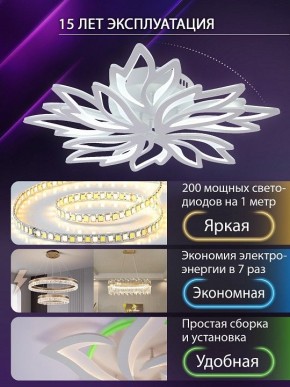Потолочная люстра Natali Kovaltseva RIF LED LAMPS 81118/6C в Кудымкаре - kudymkar.ok-mebel.com | фото 5