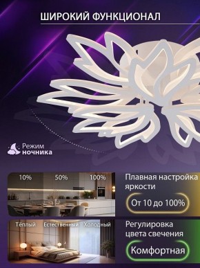 Потолочная люстра Natali Kovaltseva RIF LED LAMPS 81118/7C в Кудымкаре - kudymkar.ok-mebel.com | фото 6