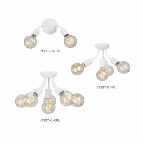 Потолочная люстра Vitaluce V3927 V3927-0/4PL в Кудымкаре - kudymkar.ok-mebel.com | фото 4