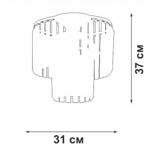 Потолочная люстра Vitaluce V5153 V5153-1/4PL в Кудымкаре - kudymkar.ok-mebel.com | фото 4