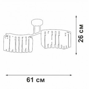Потолочная люстра Vitaluce V5884 V5884-0/4PL в Кудымкаре - kudymkar.ok-mebel.com | фото 4