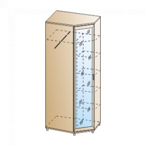 Прихожая Мелисса композиция 10 (Ясень Асахи) в Кудымкаре - kudymkar.ok-mebel.com | фото 6