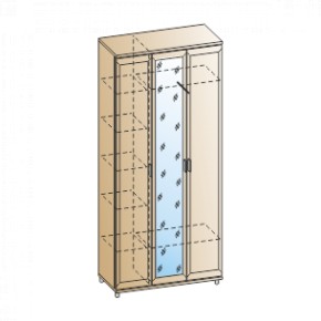 Прихожая Мелисса композиция 5 (Ясень Асахи) в Кудымкаре - kudymkar.ok-mebel.com | фото 2