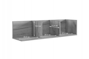 РИЧ Полка навесная 2 (кашемир) в Кудымкаре - kudymkar.ok-mebel.com | фото 3