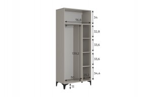 РИЧ Шкаф двухдверный в Кудымкаре - kudymkar.ok-mebel.com | фото 3