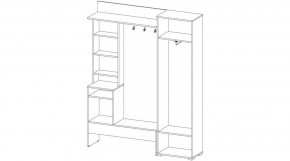 САБРИНА Прихожая в Кудымкаре - kudymkar.ok-mebel.com | фото 3
