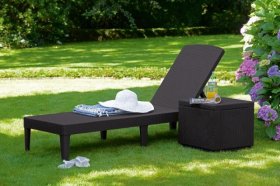 Шезлонг Джайпур (Jaipur Sun lounger) виски-коричневый в Кудымкаре - kudymkar.ok-mebel.com | фото 2