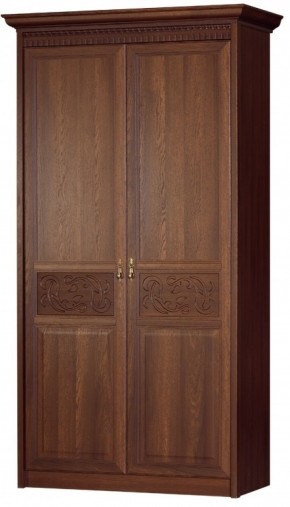 Шкаф 2-х дверный с полками ДСП №181 "Лючия" Дуб оксфорд в Кудымкаре - kudymkar.ok-mebel.com | фото 1