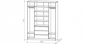 НИЦЦА-3 Шкаф 4-х дверный (НЦ.03) в Кудымкаре - kudymkar.ok-mebel.com | фото 2