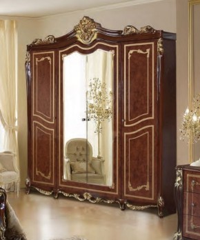 Шкаф 4-х дверный с зеркалами (19.144) Джоконда в Кудымкаре - kudymkar.ok-mebel.com | фото