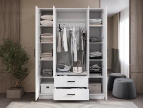 Шкаф 4-х створчатый Титан (белый) в Кудымкаре - kudymkar.ok-mebel.com | фото 2