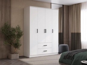 Шкаф 4-х створчатый Титан (белый) в Кудымкаре - kudymkar.ok-mebel.com | фото 5
