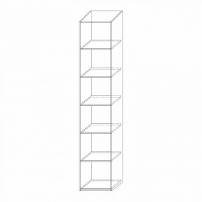 Шкаф 450 с зеркальным фасадом Марсель в Кудымкаре - kudymkar.ok-mebel.com | фото 10