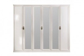 Шкаф 6-ти ств (2+2+2) с зеркалами Натали (комплект) в Кудымкаре - kudymkar.ok-mebel.com | фото 2