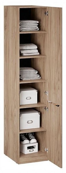 Шкаф для белья Глосс СМ-319.07.001 в Кудымкаре - kudymkar.ok-mebel.com | фото 2