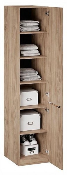 Шкаф для белья Глосс СМ-319.07.002 в Кудымкаре - kudymkar.ok-mebel.com | фото 2