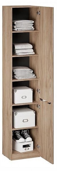 Шкаф для белья Глосс СМ-319.07.011 в Кудымкаре - kudymkar.ok-mebel.com | фото 2