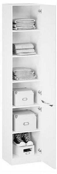 Шкаф для белья Глосс СМ-319.07.012 в Кудымкаре - kudymkar.ok-mebel.com | фото 3