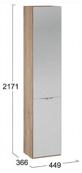 Шкаф для белья Глосс СМ-319.07.012 в Кудымкаре - kudymkar.ok-mebel.com | фото 4