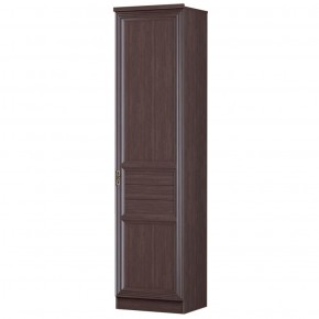 Шкаф для одежды 1-дверный с полками 41 Лира Дуб нортон темный в Кудымкаре - kudymkar.ok-mebel.com | фото