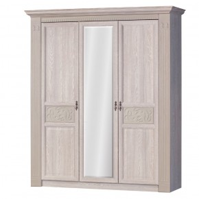 Шкаф для одежды 3-х дверный №180 "Лючия" Дуб оксфорд серый в Кудымкаре - kudymkar.ok-mebel.com | фото