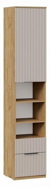 Шкаф комбинированный Хилтон Исп. 2 в Кудымкаре - kudymkar.ok-mebel.com | фото 2