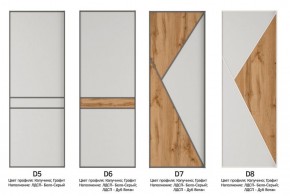 Шкаф-купе 1600 серии SOFT D8+D2+B2+PL4 (2 ящика+F обр.штанга) профиль «Графит» в Кудымкаре - kudymkar.ok-mebel.com | фото 10