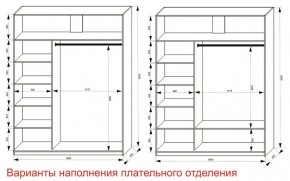 Шкаф-купе 1800 серии SOFT D8+D2+B2+PL4 (2 ящика+F обр.штанга) профиль «Капучино» в Кудымкаре - kudymkar.ok-mebel.com | фото 5