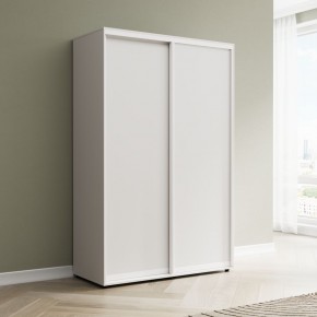 Шкаф-купе Акцент-Сим Д 1400-600 (Белый шагрень) в Кудымкаре - kudymkar.ok-mebel.com | фото