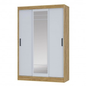 Шкаф-купе Тео ШКК-02 (крафт/белый) в Кудымкаре - kudymkar.ok-mebel.com | фото 2