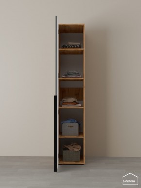 Шкаф Linnea MHR-1-2 2050х400х510 (ДВ-М 11.1.25) в Кудымкаре - kudymkar.ok-mebel.com | фото 4
