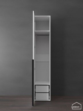 Шкаф Linnea MHR-1-3 2050х400х510 (Белый-М 11.1.1) в Кудымкаре - kudymkar.ok-mebel.com | фото 6
