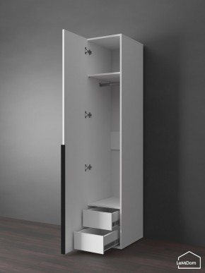 Шкаф Linnea MHR-1-3 2050х400х510 (Белый-М 11.1.1) в Кудымкаре - kudymkar.ok-mebel.com | фото 7