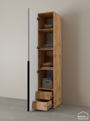 Шкаф Linnea MHR-1-4 2050х400х510 (ДВ-М 11.1.25) в Кудымкаре - kudymkar.ok-mebel.com | фото 5