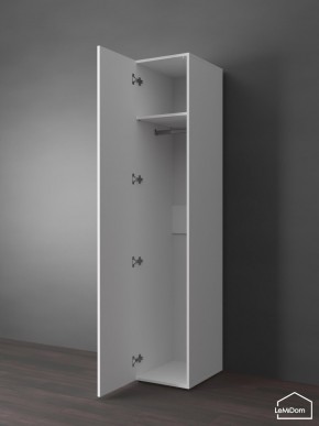 Шкаф Linnea MHR-1PO 2050х400х510 (Белый-М 11.1.1) в Кудымкаре - kudymkar.ok-mebel.com | фото 4