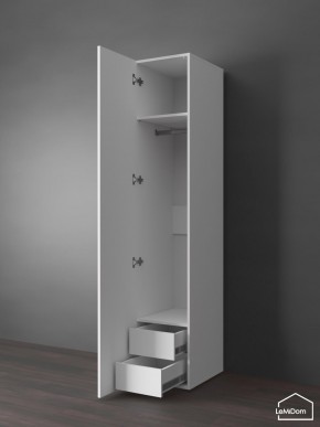Шкаф Linnea MHR-1PO-3 2050х400х510 (Белый-М 11.1.1) в Кудымкаре - kudymkar.ok-mebel.com | фото 5
