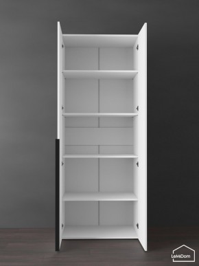 Шкаф Linnea MHR-2-2 2050х800х510 (Белый-М 11.1.1) в Кудымкаре - kudymkar.ok-mebel.com | фото 4