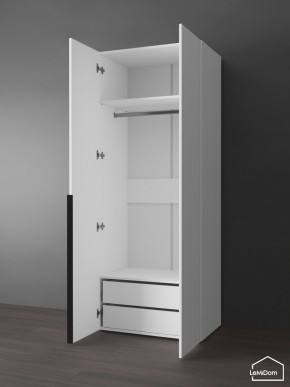 Шкаф Linnea MHR-2-3 2050х800х510 (Белый-М 11.1.1) в Кудымкаре - kudymkar.ok-mebel.com | фото 6