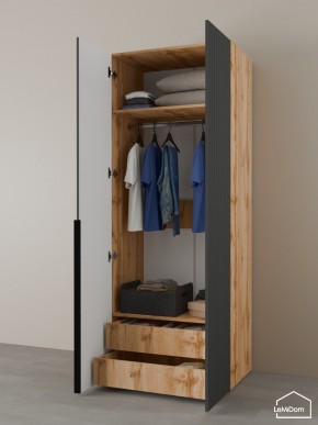 Шкаф Linnea MHR-2-3 2050х800х510 (ДВ-М 11.1.25) в Кудымкаре - kudymkar.ok-mebel.com | фото 6