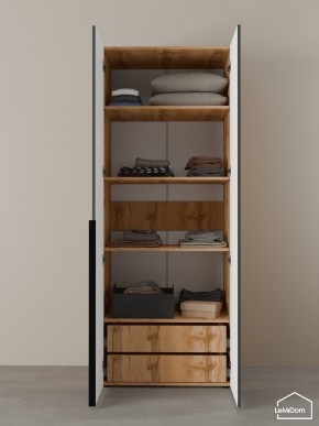 Шкаф Linnea MHR-2-4 2050х800х510 (ДВ-М 11.1.25) в Кудымкаре - kudymkar.ok-mebel.com | фото 5