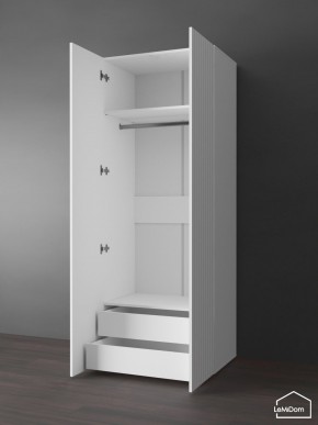 Шкаф Linnea MHR-2PO-3 2050х800х510 (Белый-М 11.1.1) в Кудымкаре - kudymkar.ok-mebel.com | фото 5