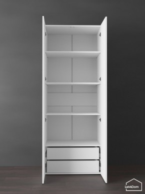 Шкаф Linnea MHR-2PO-4 2050х800х510 (Белый-М 11.1.1) в Кудымкаре - kudymkar.ok-mebel.com | фото 5
