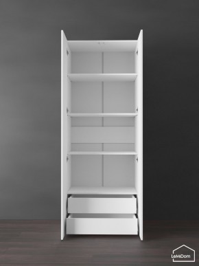 Шкаф Linnea MHR-2PO-4 2050х800х510 (Белый-М 11.1.1) в Кудымкаре - kudymkar.ok-mebel.com | фото 6