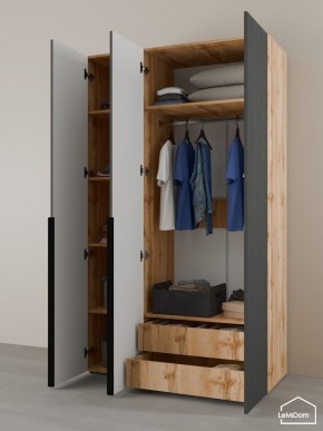 Шкаф Linnea MHR-3-2 2050х1200х510 (ДВ-М 11.1.25) в Кудымкаре - kudymkar.ok-mebel.com | фото 6