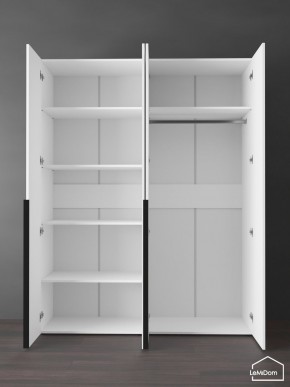 Шкаф Linnea MHR-4-1 2050х1600х510 (Белый-М 11.1.1) в Кудымкаре - kudymkar.ok-mebel.com | фото 4