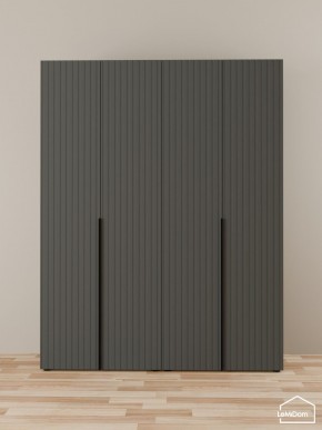 Шкаф Linnea MHR-4-1 2050х1600х510 (Графит-М 11.1.25) в Кудымкаре - kudymkar.ok-mebel.com | фото