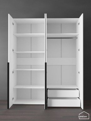 Шкаф Linnea MHR-4-2 2050х1600х510 (Белый-М 11.1.1) в Кудымкаре - kudymkar.ok-mebel.com | фото 5