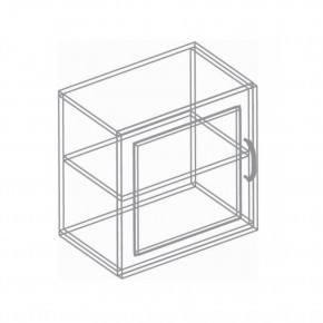 Шкаф настенный "ДФ-03" Филадельфия ЛЕВЫЙ в Кудымкаре - kudymkar.ok-mebel.com | фото 2